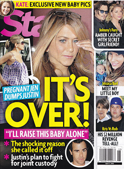 To koniec związku Jennifer Aniston i Justina Theroux?