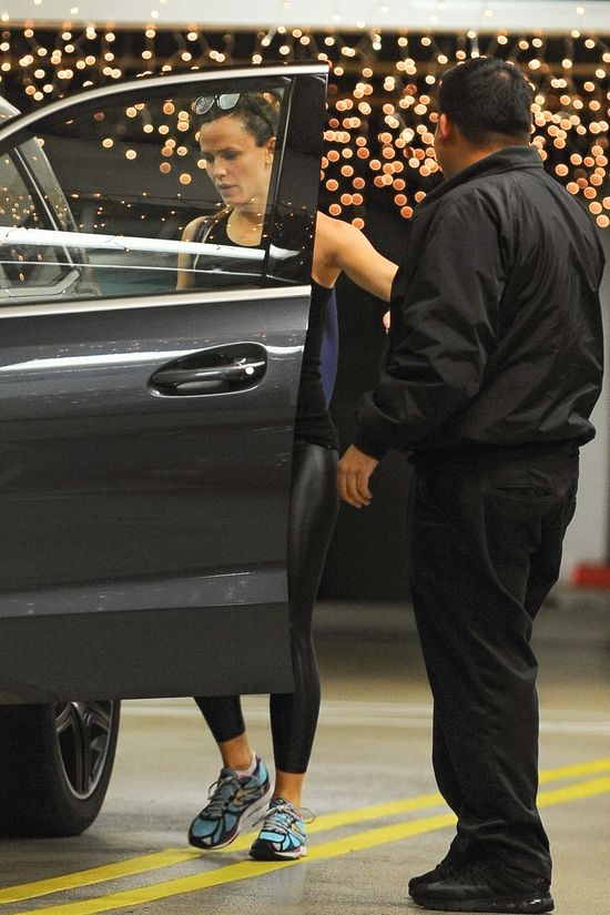 Jennifer Garner bez makijażu po treningu (FOTO)