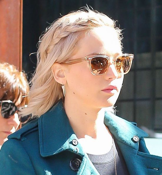 Jennifer Lawrence jest teraz platynową blondynką (FOTO)