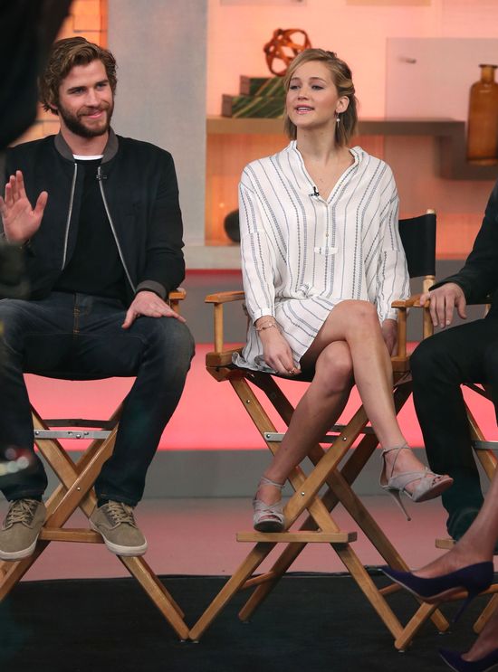 Jednak coś iskrzy na linii Hemsworth-Lawrence?