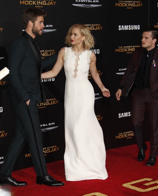 Jennifer Lawrence całowała się z Liamem Hemsworthem?