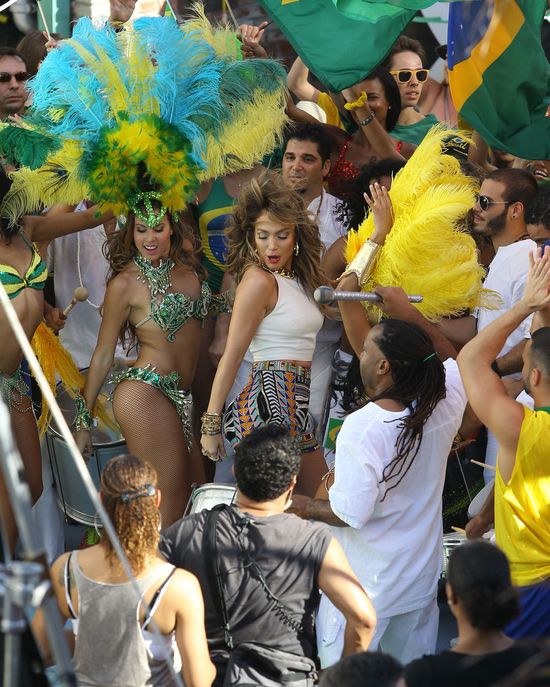 Bardzo seksowna Jennifer Lopez pracuje nad nowym klipem