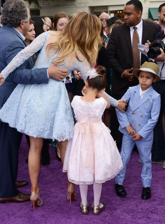 Jennifer Lopez i jej były spotkali się na ściance!