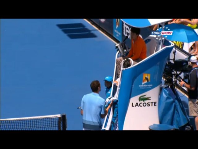 Jerzy Janowicz wszczął awanturę na korcie Jerzy Janowicz wszczął awanturę na korcie