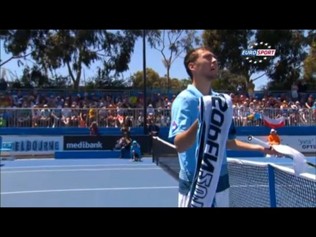 Jerzy Janowicz wszczął awanturę na korcie Jerzy Janowicz wszczął awanturę na korcie