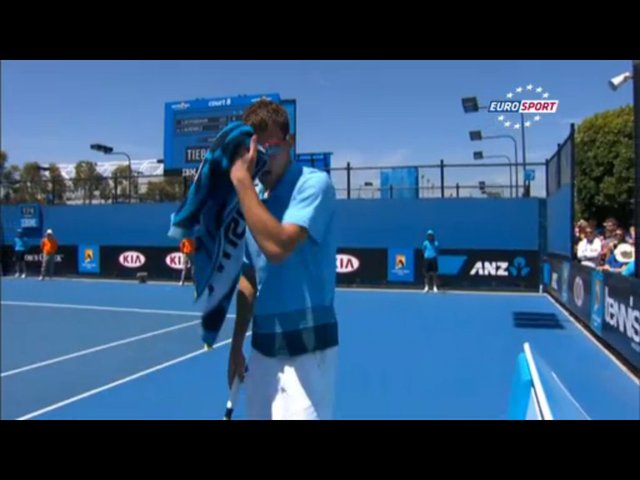 Jerzy Janowicz wszczął awanturę na korcie Jerzy Janowicz wszczął awanturę na korcie