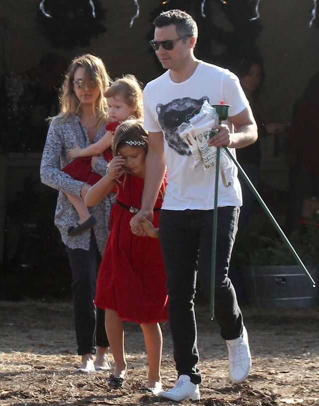 Rodzina Jessiki Alby odwiedziła świętego Mikołaja (FOTO)