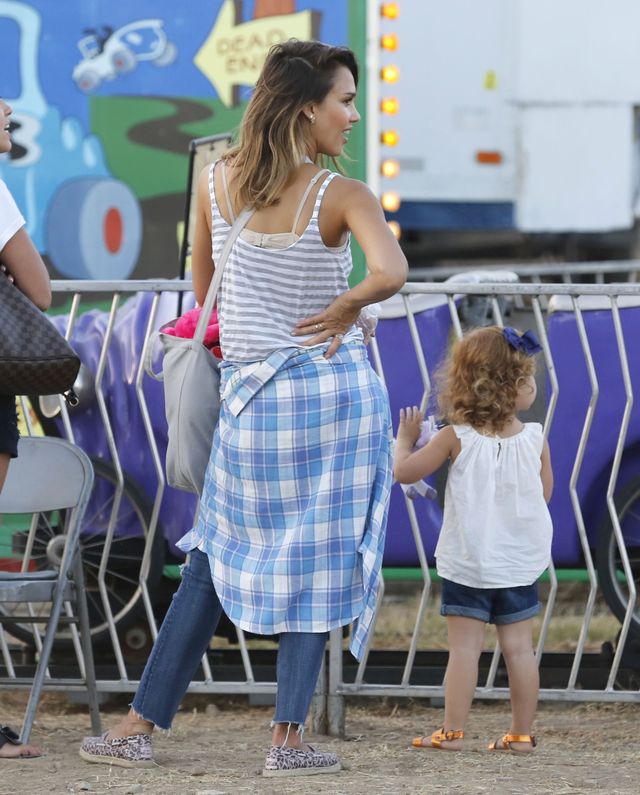 Jessica Alba świętowała Labor Day (FOTO)