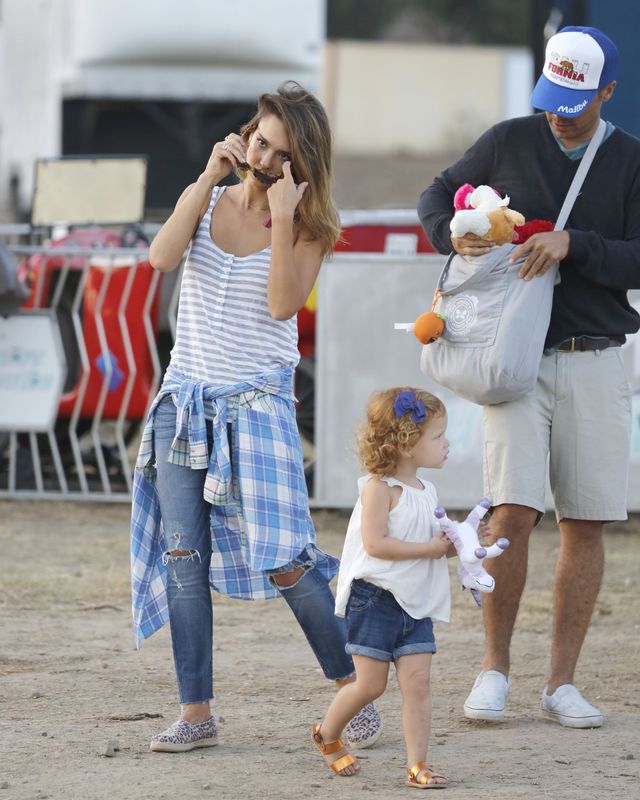 Jessica Alba świętowała Labor Day (FOTO)