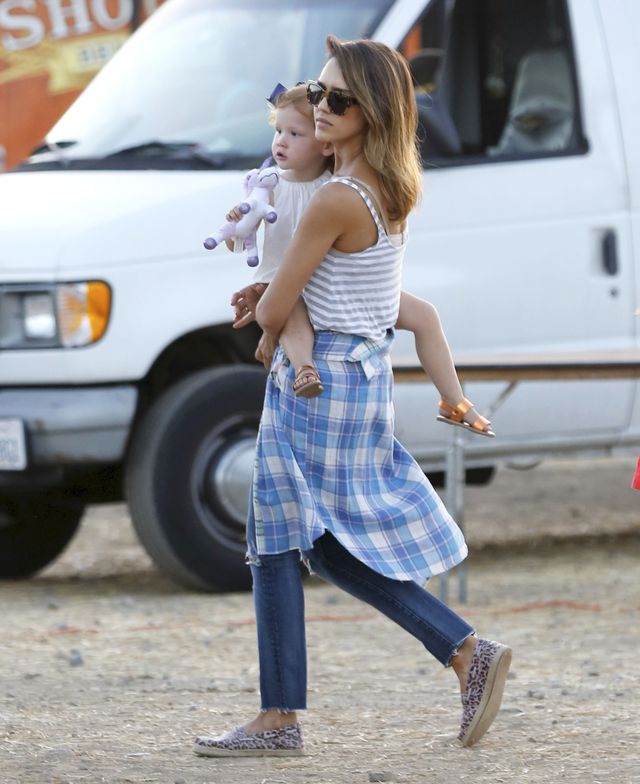 Jessica Alba świętowała Labor Day (FOTO)