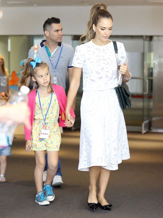 Jessica Alba na co dzień jak z czerwonego dywanu (FOTO)