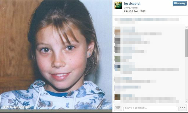Jessica Biel pokazała mnóstwo zdjęć z dzieciństwa (FOTO)