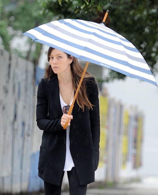 Jessica Biel nawet bez makijażu wygląda dobrze (FOTO)