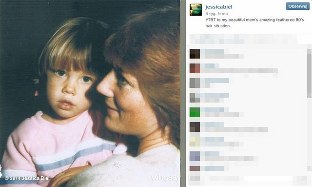 Jessica Biel pokazała mnóstwo zdjęć z dzieciństwa (FOTO)