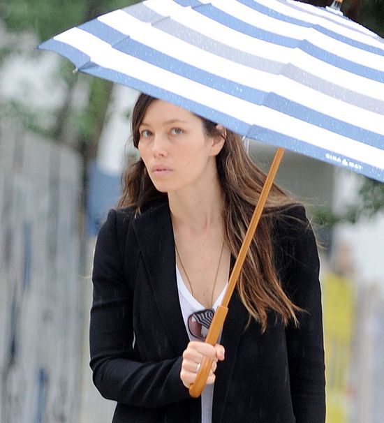 Jessica Biel nawet bez makijażu wygląda dobrze (FOTO)