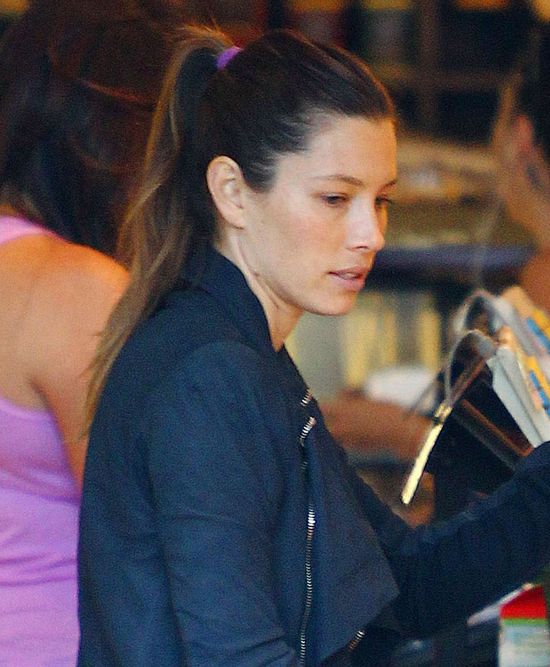 Jessica Biel nie potrzebuje makijażu? (FOTO) Jessica Biel nie potrzebuje makijażu? (FOTO)