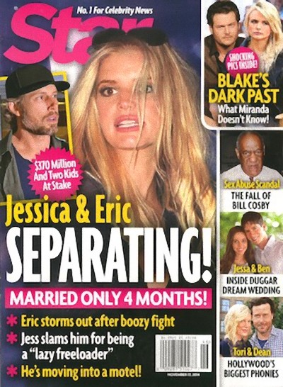 To koniec małżeństwa Jessiki Simpson i Erica Johnsona?