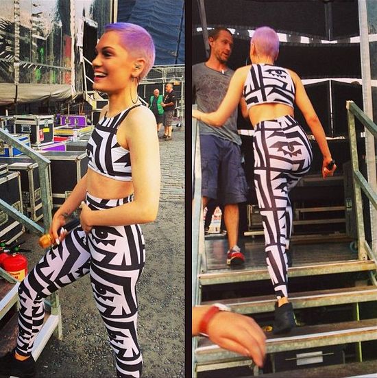 Jessie J eksperymentuje z włosami (FOTO)