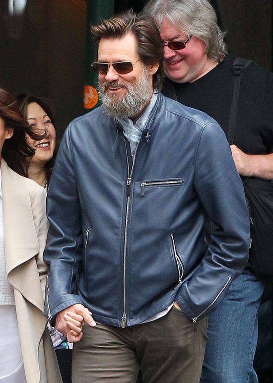 Jim Carrey niósł trumnę byłej dziewczyny [VIDEO]