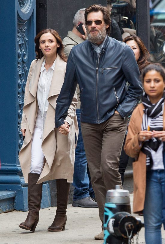 Jim Carrey niósł trumnę byłej dziewczyny [VIDEO]