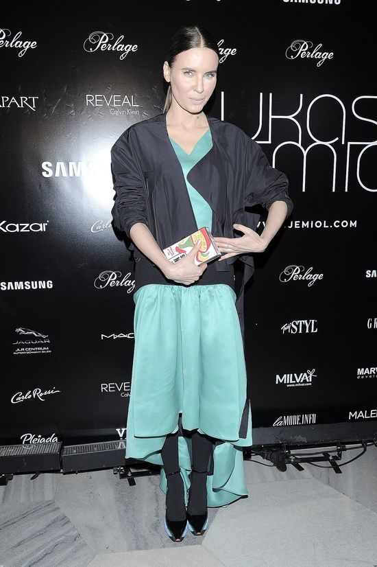 Kogo Łukasz Jemioł zaprosił na swój pokaz? (FOTO)