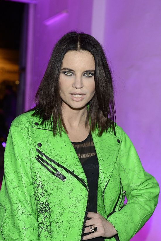 Joanna Horodyńska na pokazie Macieja Zienia Joanna Horodyńska na pokazie Macieja Zienia