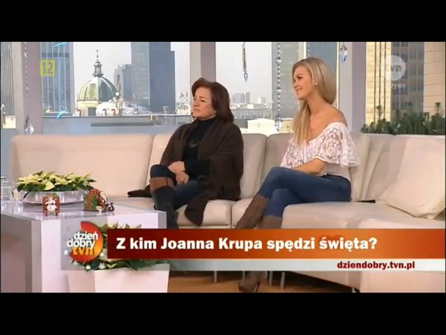 Dżoana Krupa nie wymienia się w święta prezentami (VIDEO)