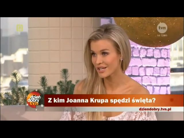 Dżoana Krupa nie wymienia się w święta prezentami (VIDEO)