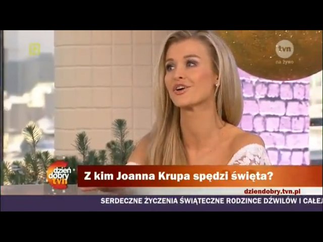 Dżoana Krupa nie wymienia się w święta prezentami (VIDEO)