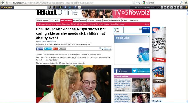 Zagraniczne media zachycone postawą Joanny Krupy Zagraniczne media zachycone postawą Joanny Krupy