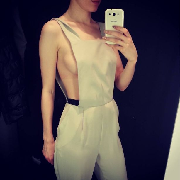 Która polska gwiazda pokazała się w  tak odważnym stroju? 