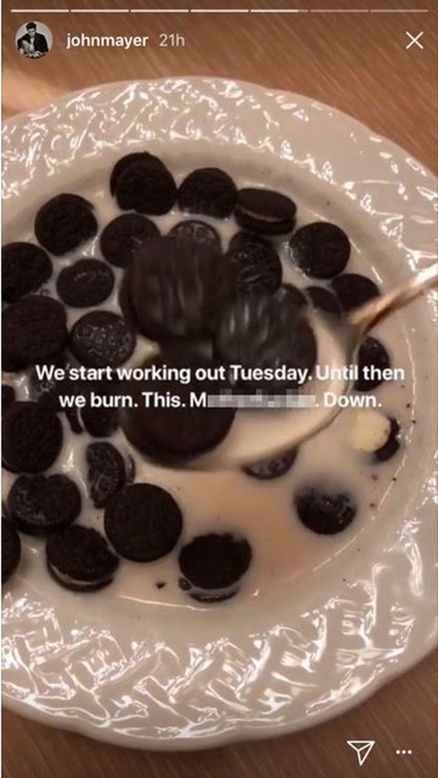 Czy byłbyś w stanie zjeść na śniadanie to, co je John Mayer?