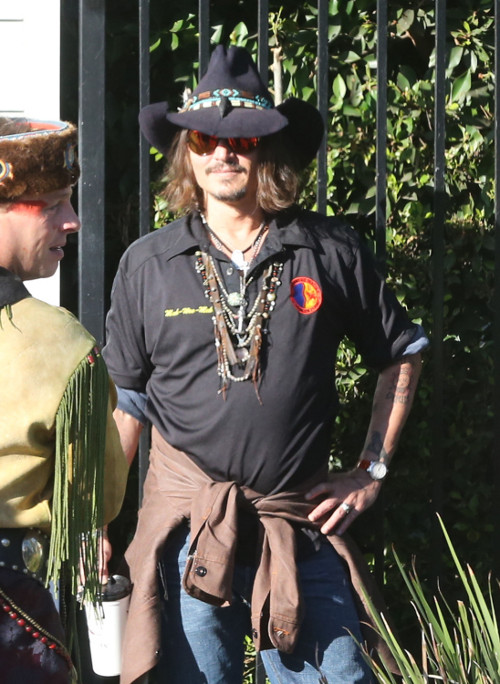 Johnny Depp na pirackiej płycie