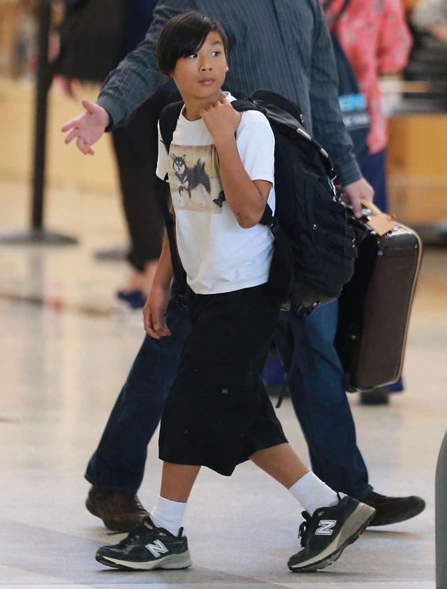 Pax Jolie Pitt miał wypadek