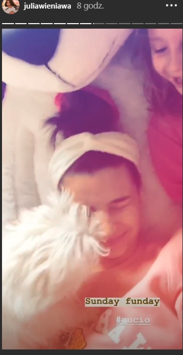 Julia Wieniawa z siostrami