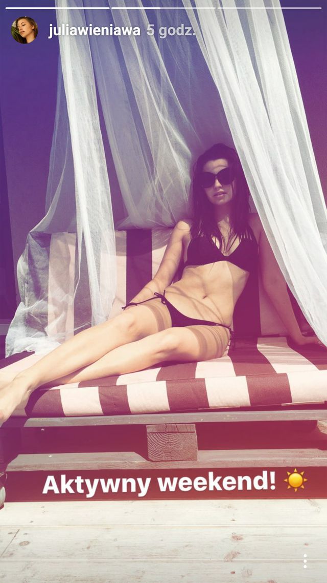 Julia Wieniawa W BIKINI! Dała sobie miesiąc na wysmuklenie sylwetki