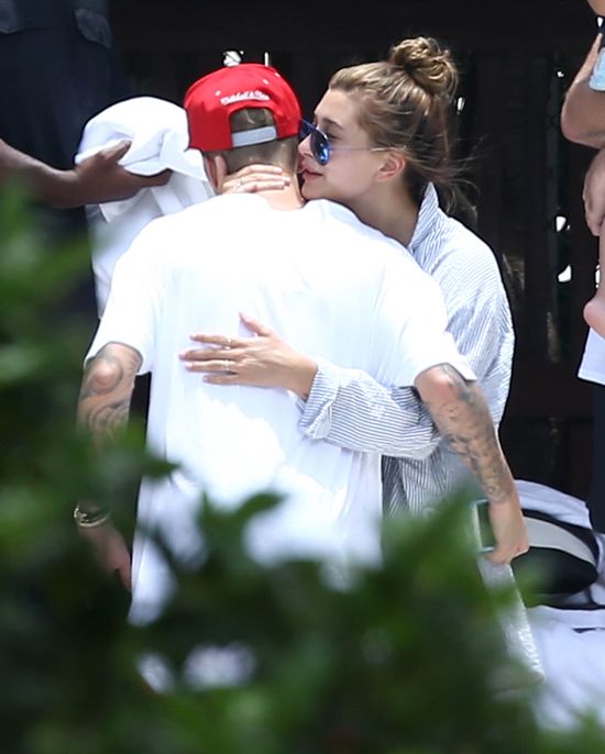 Justin Bieber i Hailey Baldwin nie szczędzą sobie czułości Justin Bieber i Hailey Baldwin nie szczędzą sobie czułości