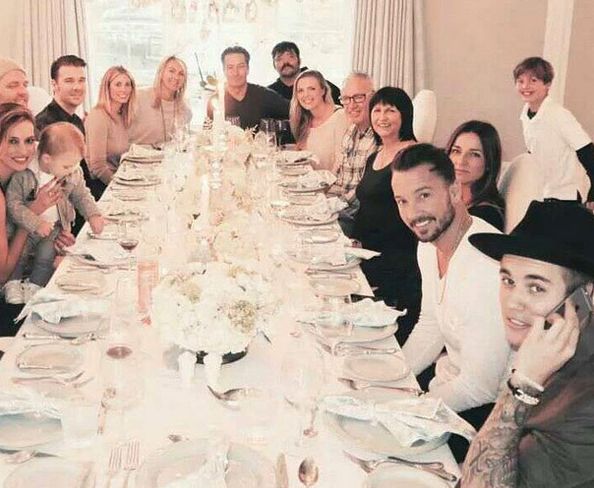 Karygodne zachowanie Biebera podczas Święta Dziękczynienia 