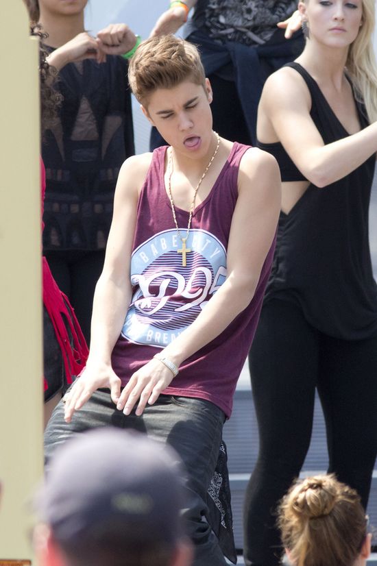 Agresywny Bieber! (VIDEO) Agresywny Bieber! (VIDEO)