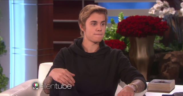 Ellen DeGeneres nieźle wrobiła Justina Biebera (VIDEO)