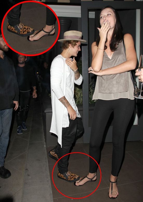 Bieber zaliczył żenującą wpadkę z przypadkową dziewczyną 