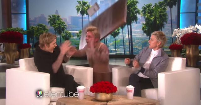 Ellen DeGeneres nieźle wrobiła Justina Biebera (VIDEO)