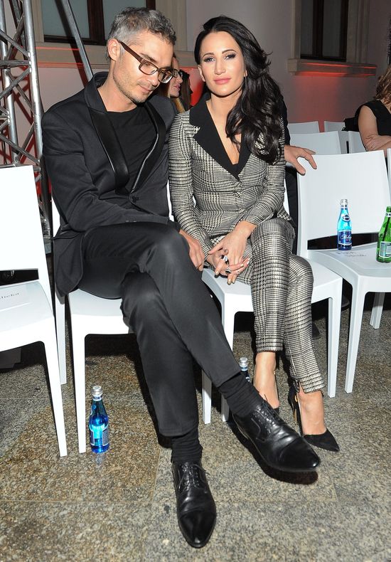 Justyna Steczkowska zabrała męża na pokaz Zienia (FOTO)