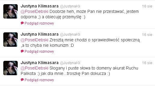 Liderka młodzieżówki SLD gwiazdą Twittera 