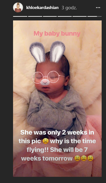 Khloe pokazała UROCZE zdjęcie True! Podobna do Tristana? Khloe pokazała UROCZE zdjęcie True! Podobna do Tristana?