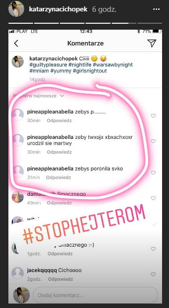 Dramat Cichopek: Żebyś poroniła, su*o! Dramat Cichopek: Żebyś poroniła, su*o!