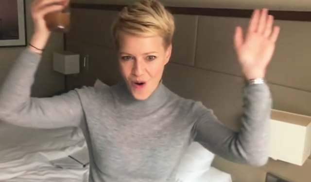 Kożuchowska pije BŁOTO na Instagramie