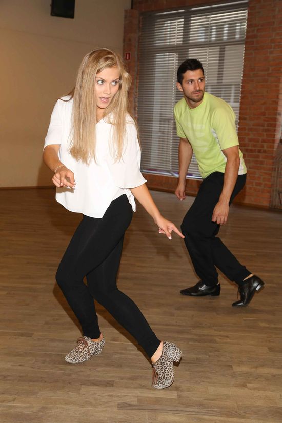 Agnieszka Kaczoroska tańczy i chudnie (FOTO)