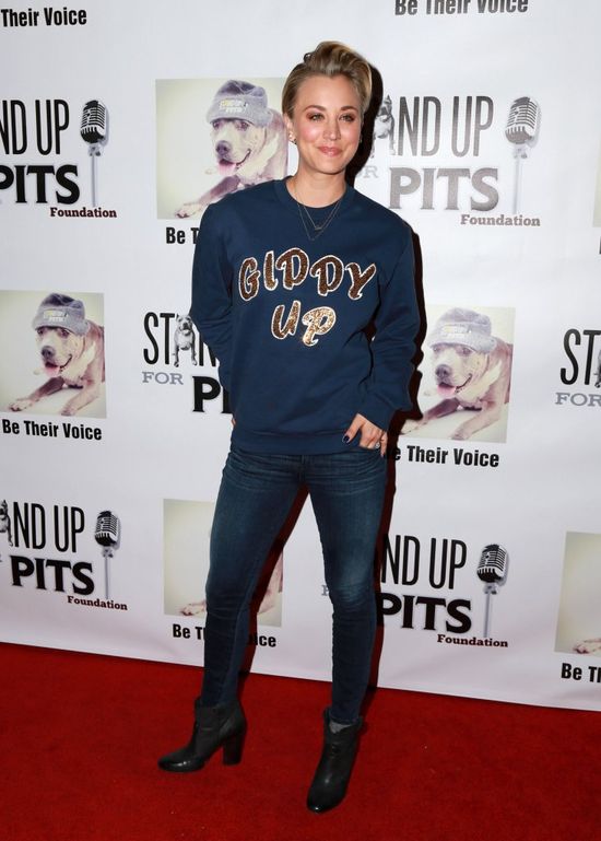 Kaley Cuoco sama boi się siebie, gdy nie ma makijażu? 