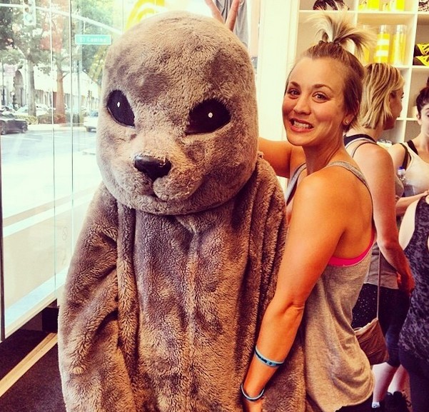 Kaley Cuoco straszy bez makijażu? (FOTO)